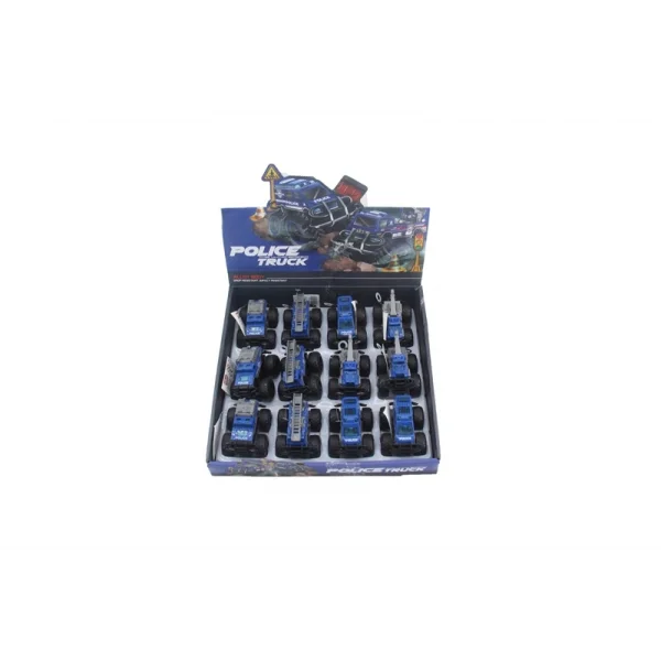 779-69 DUBLE SÜRTMELİ METAL DIECAST POLİS