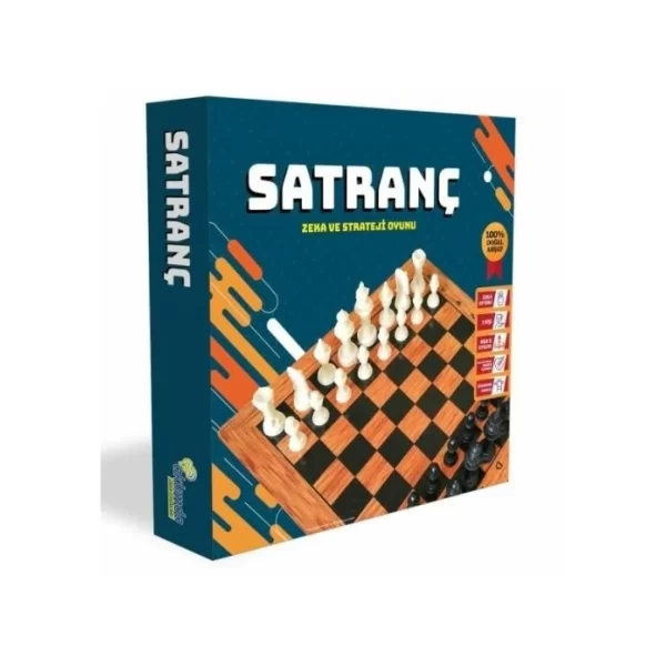 AKLIMDA ZEKA OYUNLARI - SATRANÇ AHŞAP