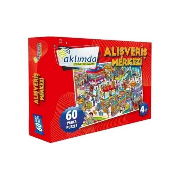 ALIŞVERİŞ MERKEZİ 60 PARÇA PUZZLE