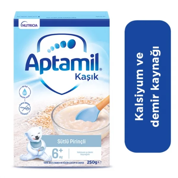 Aptamil Sütlü Pirinçli Kaşık Maması 250 Gr