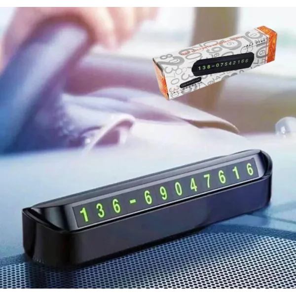 Araç Torpido Üstü Aç Kapa Numaratör Turuncu Kutu