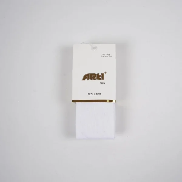 Artı Alona Düz Külotlu Çorap 300183 Beyaz