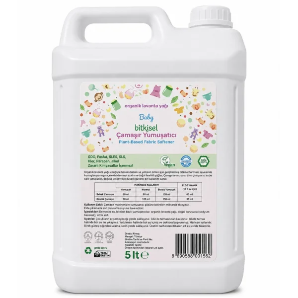 Baby Çamaşır Yumuşatıcısı 5lt