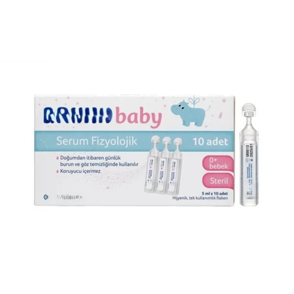 Baby Serum Fizyolojik 5 ml x 10 Flakon