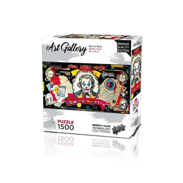 Back to Black Puzzle 1500 Parça