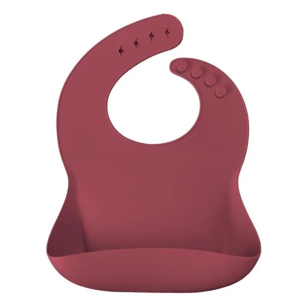  Basics Silikon Mama Önlüğü Velvet Rose