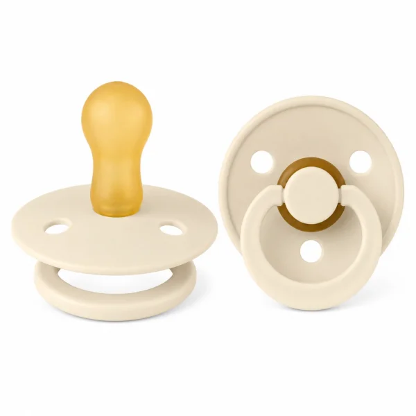 Bibs Colour Kauçuk Emzik 18+ Ay Ivory