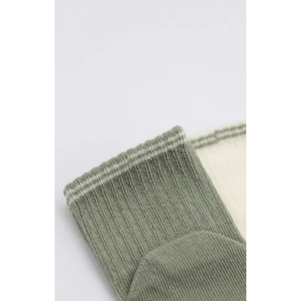 Çemberli Basic Penye Kaymaz Soket Çorap 2li 10146 Nil