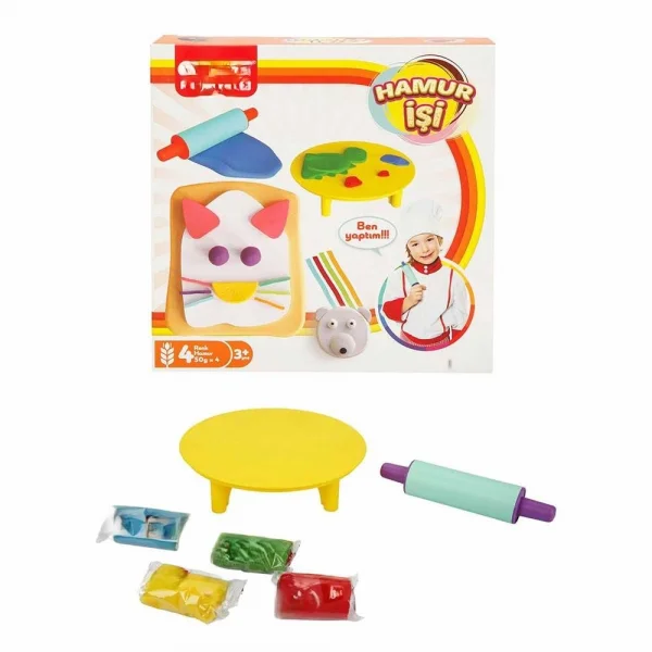 Crafy Hamur İşi Oyun Hamuru Seti 200 g 6 Parça