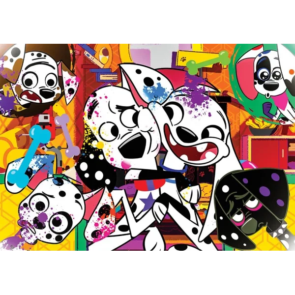 DAL 714 101 DALMATION PUZZLE 100 -KS