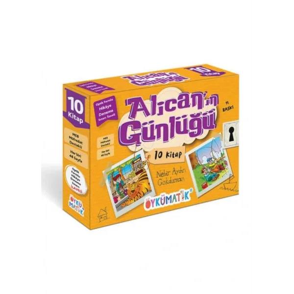 DAMLA YAYINLARI ALİCANIN GÜNLÜĞÜ 10 KİTAP