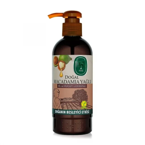 Doğal Macadamia Yağlı El ve Vücut Losyonu 250 ml