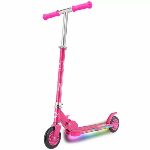 Evo 2 Tekerlekli Flash Işıklı Pembe Scooter