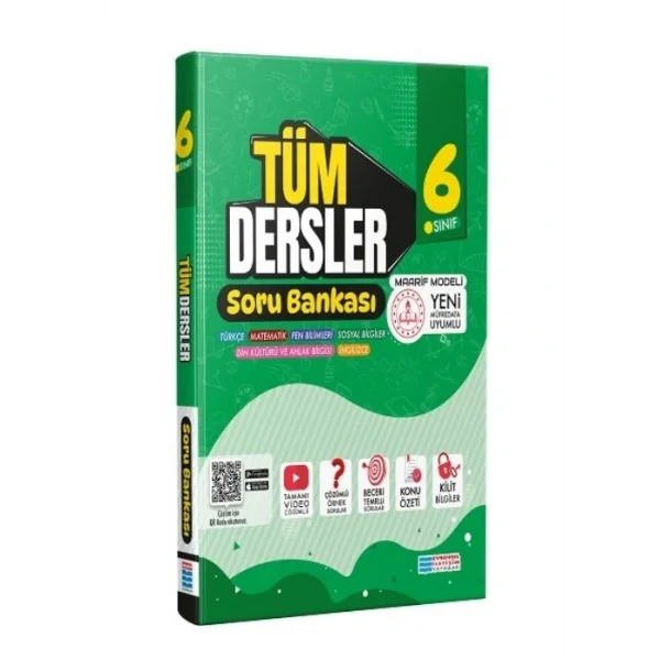 EVRENSEL 6.SINIF TÜM DERSLER SORU BANKASI YENİ