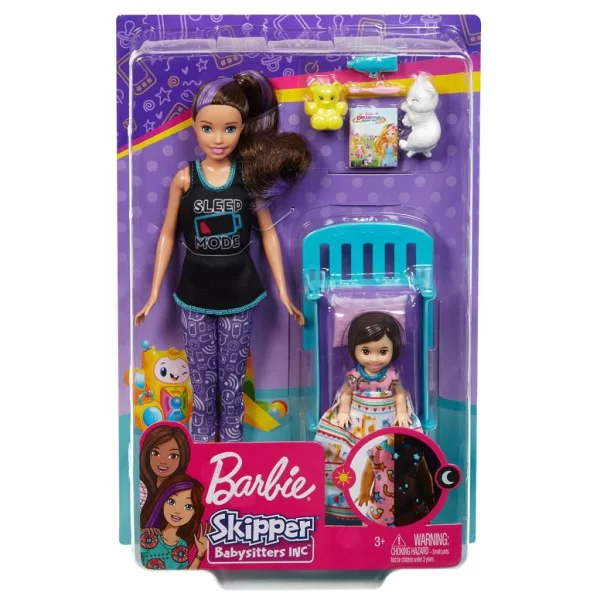 FHY97 Skipper Bebek Bakıcısı Bebeği ve Aksesuarları Oyun Seti
