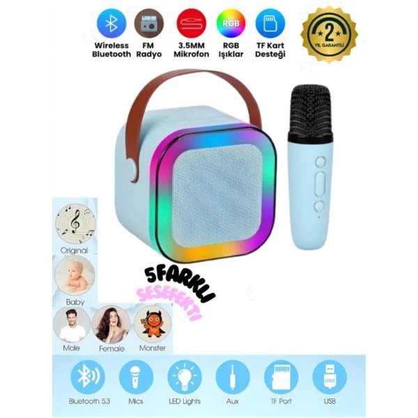 FP-K12 KARAOKE WİRELESS SPEAKER