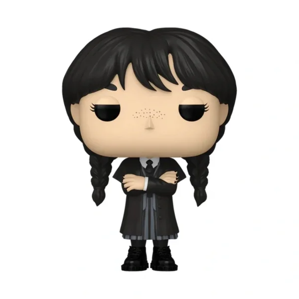 Funko POP TV: The Addams Family Wednesday Addams (Black Coat)