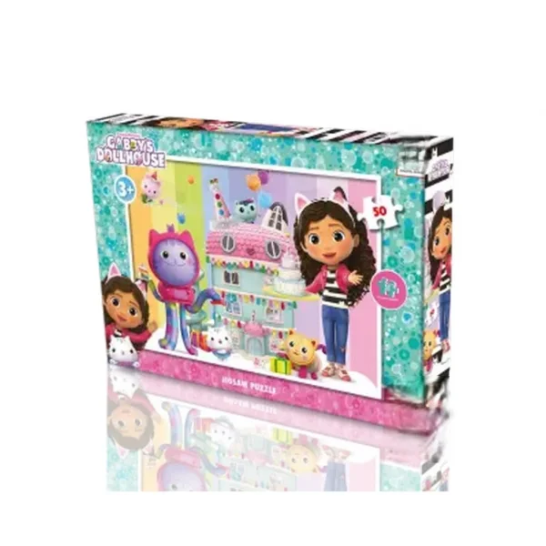Gabbys Dollhouse Puzzle 50 Parça