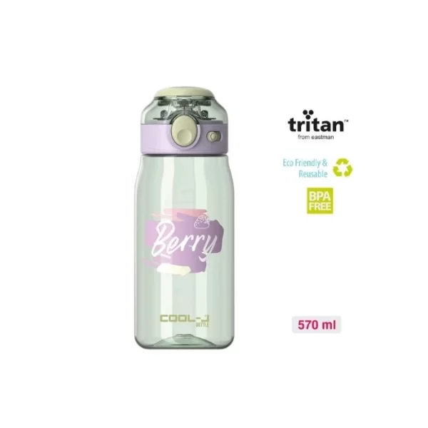 GIPTA VAKUMLU KİLİTLİ TRİTAN MATARA 570 ML YEŞİL KUTUDA