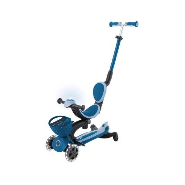 Go Up Baby 360 Scooter (Işıklı) Pastel Mavi