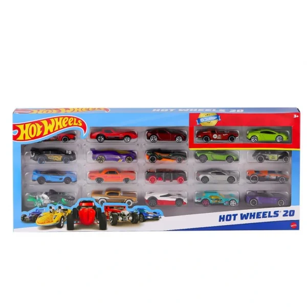H7045 Hot Wheels 20li Araba Seti