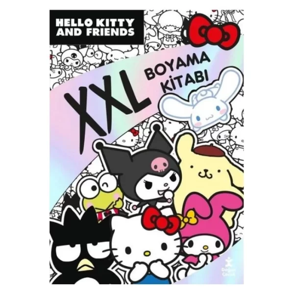 HELLO KITY AND FRIENDS XXL BOYAMA KİTABI