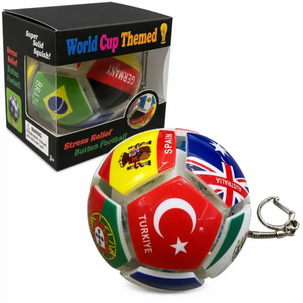 Işıklı Top Klavye Anahtarlık