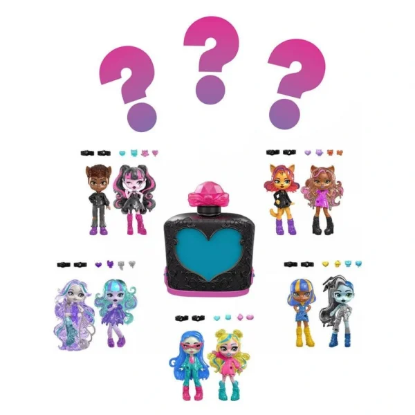 JCY18 Monster High Sürpriz İNessiWorldiler -  Havalı Arkadaşlar Serisi