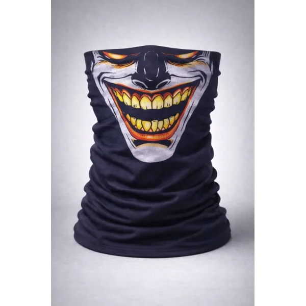 Joker Gülüşlü Maske – Çok Amaçlı Boyunluk Bandana 3 No