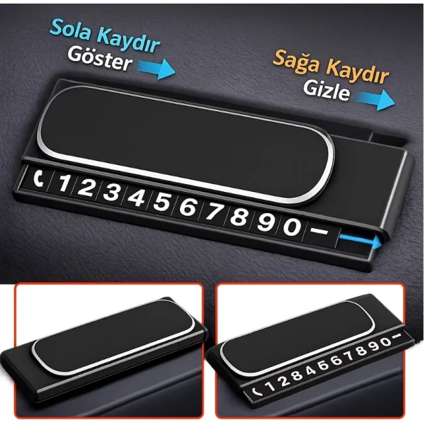 Kayar Kapaklı Torpido Üstü Fosforlu Numaratör