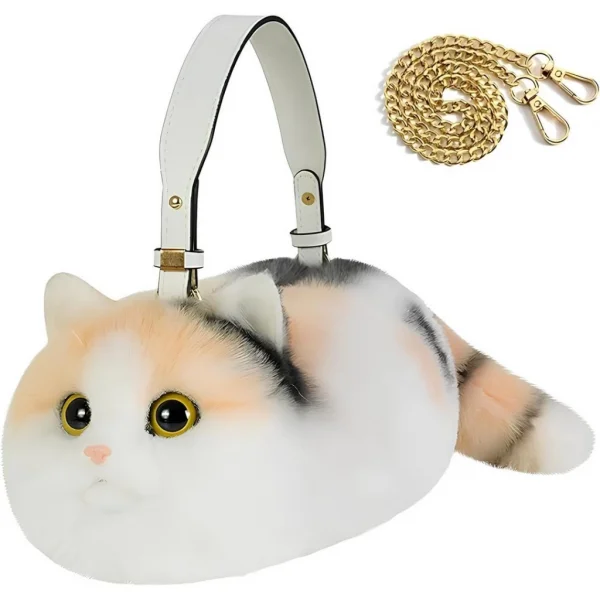 Kedi El Çantası Sarı