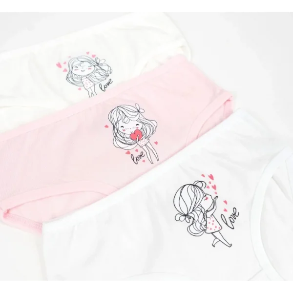 Kız 3lü Slip K128666 (tek adet fiyatıdır)