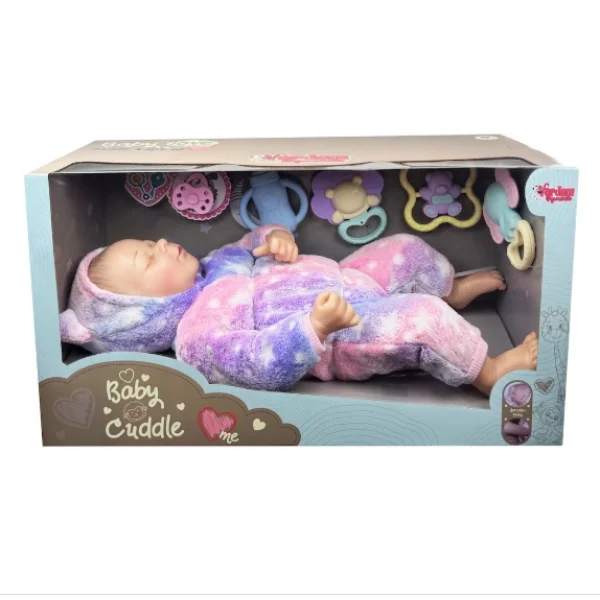 KNG-901-3,5902-1,4 KUTULU 43CM GERÇEKÇİ BEBEK -VRD