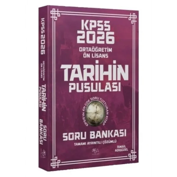 KPSS ORTAÖĞRETİM ÖN LİSANS TARİHİN PUSULASI SORU BANKASI