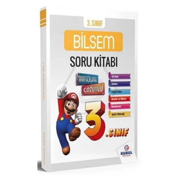 KURUL 3.SINIF BİLSEM ÇÖZÜMLÜ SORU KİTABI