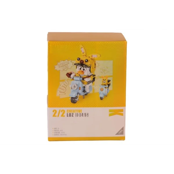 LZ-1676 KURYE ÖRDEK 443 PARÇA BLOCK OYUNCAK