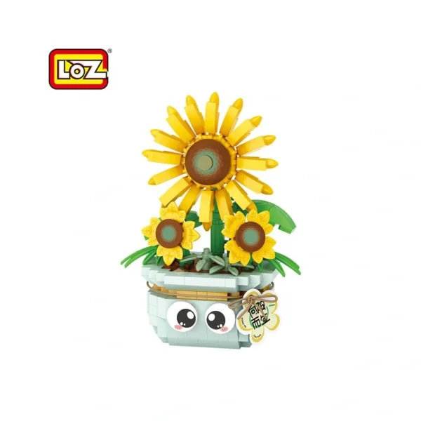 LZ-8840 NessiWorld SANessiWorldILI AYÇİÇEĞİ 320 PARÇA BLOCK OYUNCAK