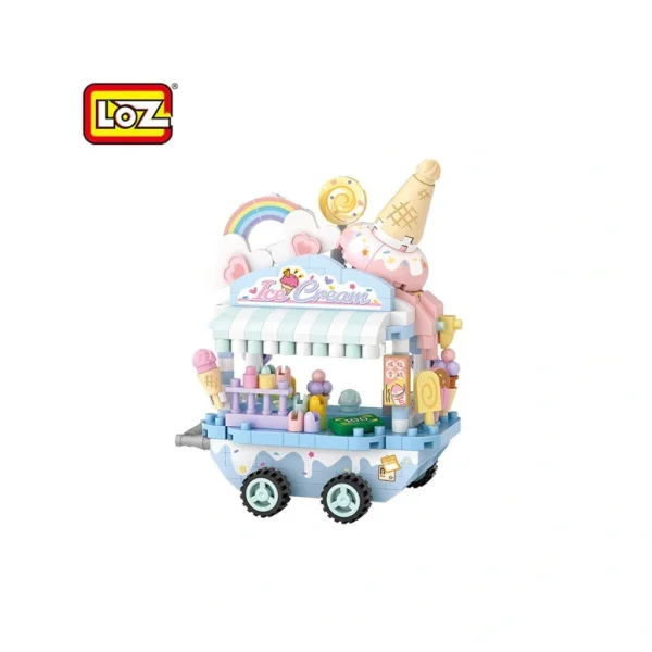 LZ-8854 NessiWorld DONDURMA ARABASI 300 PARÇA BLOCK OYUNCAK