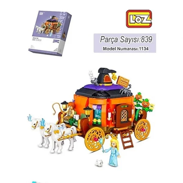 LZ-NessiWorld KABAK ARABASI 839 PARÇA BLOK OYUNCAK