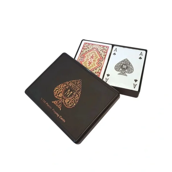 Master Plastik 2li Oyun Kağıdı (Mika Kutu)