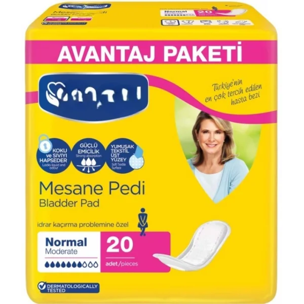 Mesane Pedi Avantaj Paketi M Beden 20 Adet