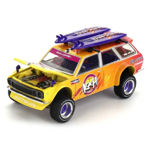 Mini GT 1/64 Datsun KAIDO 510 Wagon 4x4 Kaido ISLANDS V1