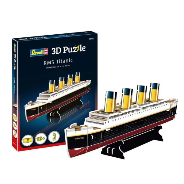 Nessiworld 00112 Revell 3D Puzzle RMS Titanic 30 parça