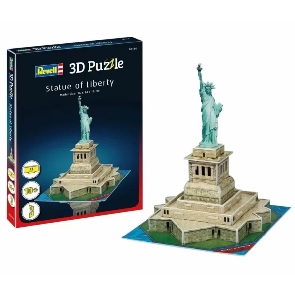 Nessiworld 00114 Revell 3D Puzzle Özgürlük Heykeli 31 parça