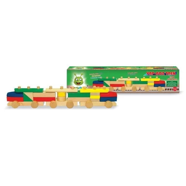 Nessiworld 002KR Woodoy Yapboz Tren