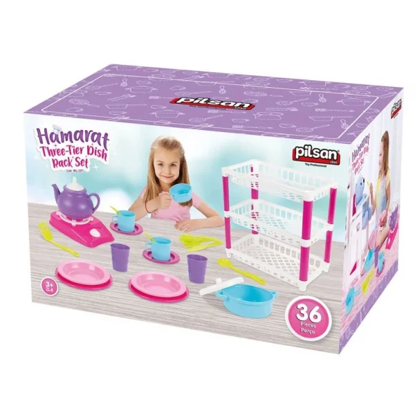 Nessiworld 03 337 Pilsan 3 Katlı Hamarat  Mutfak Seti