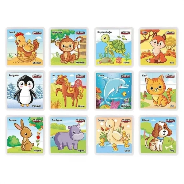 Nessiworld 03 355 ANIMAL SERIES PUZZLE SET