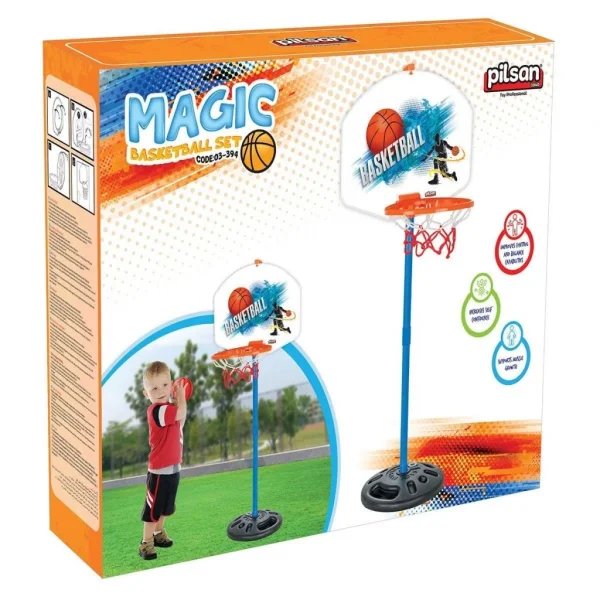Nessiworld  03 394 Pilsan Magic Basketbol Seti Ayaklı
