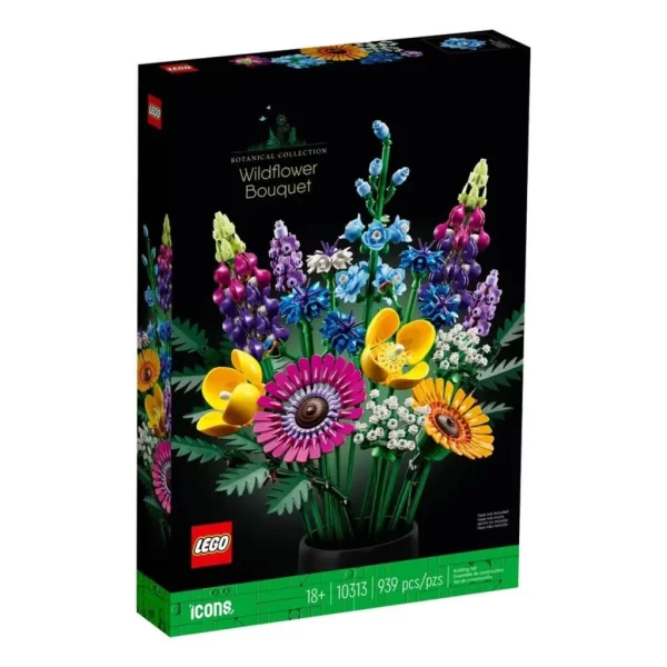 Nessiworld 10313 LEGO® icons - Kır Çiçekleri Buketi 939 parça +18 yaş