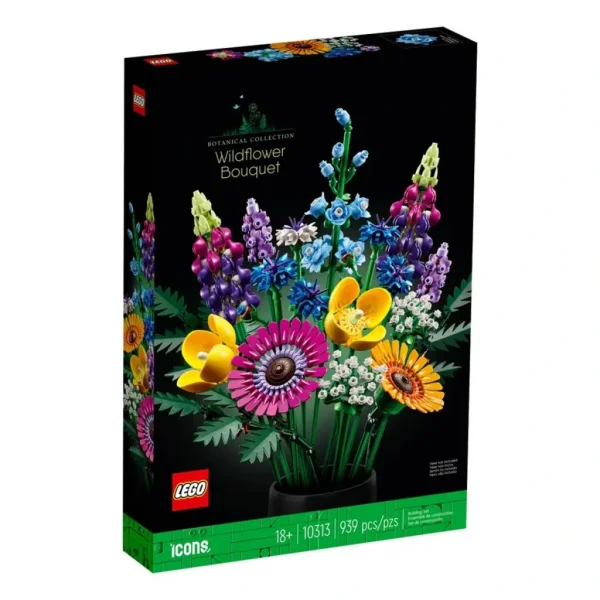 Nessiworld 10313 LEGO® icons - Kır Çiçekleri Buketi 939 parça +18 yaş